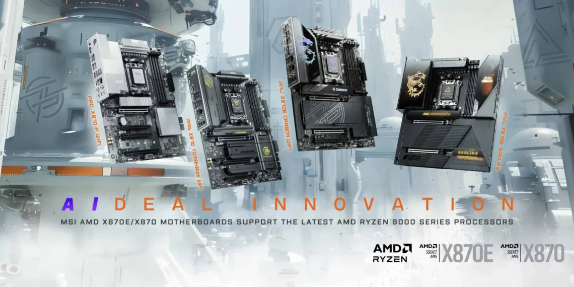 MSI X870E / X870 Motherboards: Elevate Your Gaming and Performance with Next-Gen Features